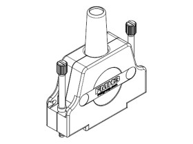 Osłona tylna D-Sub 3 -pinowe Proste FCT from Molex