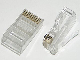 Wtyk telefoniczny modularny 10p10c