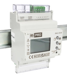 Miernik energii Modbus RS485 3 -fazowy RS PRO 415 (Phase) V ac, 240 (Phase and Neutral) V ac, 0.330, 65Hz