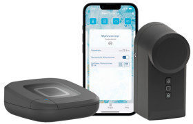 161314A0 + 160555A0 Access starter bundle, door lock drive anthracite