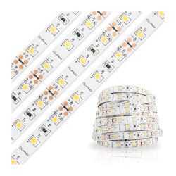 Taśma LED Pasek 12V 120W 1500LED 2835 Zimna 8mm 25m
