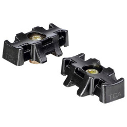 HellermannTyton 151-01010 S3SB Cable Mount 3-way spacer black 1pc