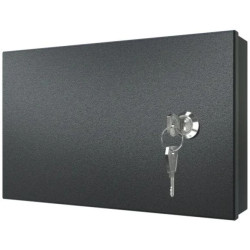 Obudowa metalowa szafka TPR-1M CATV 240x150x50mm czarna natynkowa