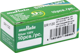 Murata SR1120-PBWW Ogniwo guzikowe 381 tlenkowo-srebrowe 60 mAh 1.55 V 10 szt.
