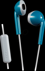 HA-F19M-AH-E Retro Earbuds, Hands-Free Function, Blue/Grey