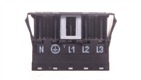 Gniazdo 5-Torowe 400V 25A Czarne Z Mocowaniem Zatrzaskowym 770-705 Winsta...