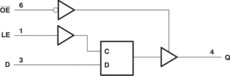 Single D-Type Latch with 3S Output | DBV | 6 | -40 to 125