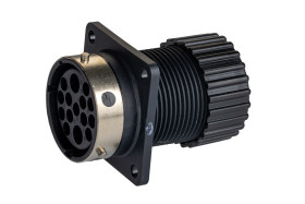 Złącze okrągłe 15-pinowe Standard Panel Gniazdo ITT Cannon Żeńskie IP67 Trident Neptune