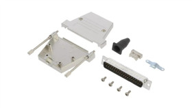 Dtsl-Rgljst-37Mssl D-Sub Męskie Proste Lutowanie Na Przewód Gold Flash Pin 37