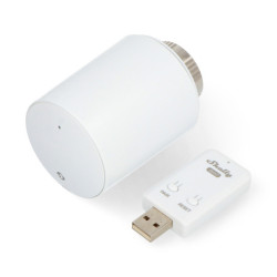 Shelly BLU TRV - inteligentna głowica termostatyczna WiFi/Bluetooth - zestaw z centralką