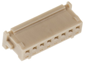 Obudowa złącza 8-pinowe -rzędowe raster: 1.25mm Hirose Męski Montaż na kablu DF13 Miniaturowe złącze zaciskowe