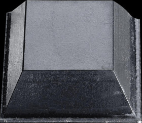 SJ 5023 BLACK Rubber Feet Square