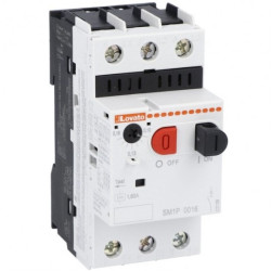 Wyłącznik silnikowy termiczny 2,5-4,0A 1,5kW 3-biegunowy 3P (230/400V AC) 3-modułowy SM1P0400 LOVATO