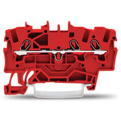 Kostka zaciskowa na szynie DIN WAGO poziomy: 1 22 → 14AWGWciskany zacisk Cage Clamp TOPJOB S