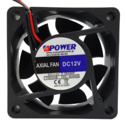 Wentylator 60x25 12V TX06025B12 0,26A 5300RPM, 2 przew kulka NEPOWER