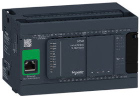 Sterownik programowalny PLC Schneider Electric Modicon M241 14 10 Ethernet, RS232, RS485, USB Tranzystor 128 MB