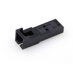 Molex 701070001 SL Socket Housing 2 Pins 2.54mm Single Row Black