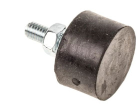 Podstawka antywibracyjna M6 średnica 25mm Nóżka sprężysta męska