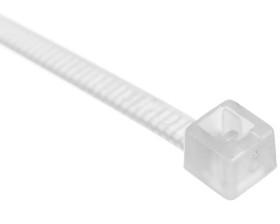 Opaska kablowa wysokotemperaturowa 125st. C 98x2,5mm biała 5203TE BMTEB1025 /100szt./