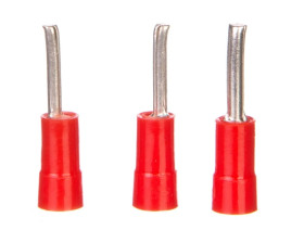 Końcówka igiełkowa wtykowa izolowana KWE 1 /100szt./