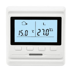 Termostat podłogowy regulator temperatury przewodowy z wyświetlaczem LCD IP20 HW500 GRAND MEYER