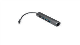 Value Stacja Dokująca Usb Typu C, Hdmi 4K, 3X Usb Typu A, Gigabit Ethernet,...