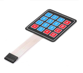 Klawiatura membramowa 16 klawiszy numer.