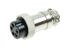 Wtyk CB mikrofonowy 5PIN na kabel