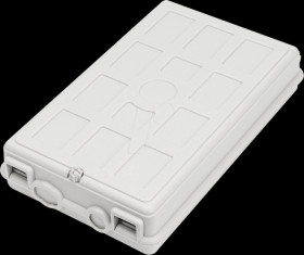 DN-968915 Fiber Optic Outdoor Distribution Box, 8x SC SX