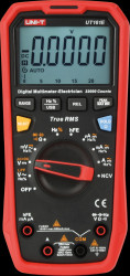 UT161E Multimeter, digital, 20,000 counts, USB, hFE