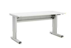 Stół warsztatowy szer. 1800mm Nie maks. obciążenie: 300kg Ławka regulowana Aluminium, Stal dł. 800mm wys. 700 →