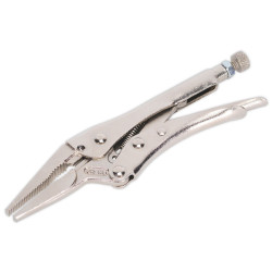 Sealey AK6824 Locking Pliers Long Nose 170mm 0-50mm Capacity
