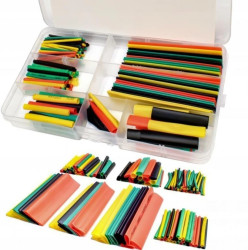 ZESTAW RUREK RURKI TERMOKURCZLIWE 164 SZT KOSZULKI RÓŻNE ROZMIARY KOLORY