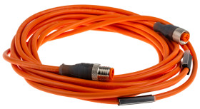 Przewód czujnik-siłownik ze złączem Złącze M12 długość 5m Rodzaj A Męskie Złącze B Złącze M12