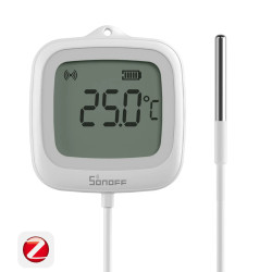 Sonoff Waterproof Zigbee LCD Smart Thermometer (Probe Version)