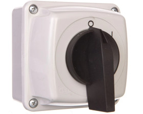 Łącznik krzywkowy 0-I 3P 16A IP65 w obudowie Łuk E16-13 951612