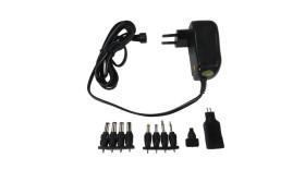 Adapter wtyczki Uwy 3 → 12V dc Iwy 1A 12W typ wtyczki: Typ C, wtyczka europejska