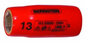 Bernstein Tools for Electronics Bernstein Werkzeugfabrik 16-448 VDE zewnętrzny sześciokąt Nasadka VDE 19 mm 1/2" (12.5 m