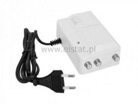 Wzmacniacz antenowy szerokopasmowy; 2 wyjścia 25dB