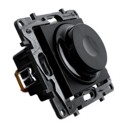 Ściemniacz obrotowy 2 przewodowy czarny Niloe Step 863552