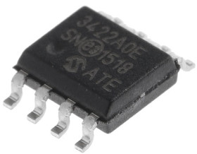 ADC 18 bitów 0.004ksps A/C: 2 SOIC Delta Sigma Szeregowy (I2C) 5 V
