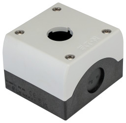 Obudowa kasety sterowniczej Eaton 1-otworowa Ø 22mm Ciemnoszary/jasnoszary IP67 RMQ Titan M22