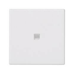 Simon Connect Klawisz 45x45 łącznika zwiernego z podświetleniem czysta biel K114/9
