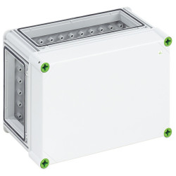 Obudowa Poliwęglan szerokość zew. 320 mm długość zew. 220 mm wys. zew. 179 mm Spelsberg IP65 Szary