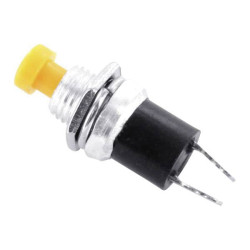 TruComponents 782753 Pushbutton ,Panel Mount,Off/(On),SPST,Solder