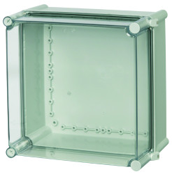 Obudowa Poliwęglan szerokość zew. 280 mm długość zew. 180 mm wys. zew. 280 mm Fibox IP65 Jasnoszary RAL 7035