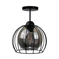Lampa sufitowa nowoczesna loftowa 1xE27 SOLO BLACK