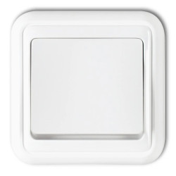 LIZA Łącznik jednobiegunowy biały WPT-1