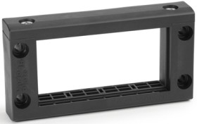 Cable entry frame, plastic, black, 440-00002