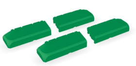 Hinge, PC, (L x W x H) 100 x 23.4 x 36.5 mm, green, for B 233012/B 273612, 96310009